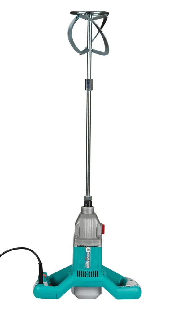 Mixer electric mortar TOTAL Industrial 1400W, 2 viteze, filet M14, LED