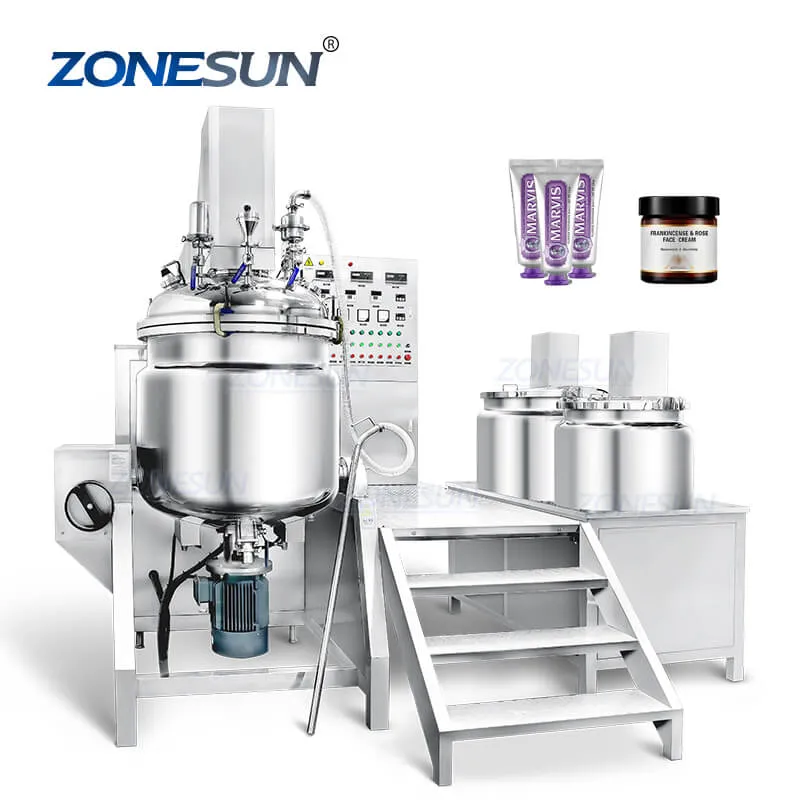 ZS-EM300 300L RISIPARE COSMETIC CREAM CROSCE TIP DE TIP HIDAULIC OMOGINIZARE EMULSIFICATOR DE AMRASARE AMULTIFICARE