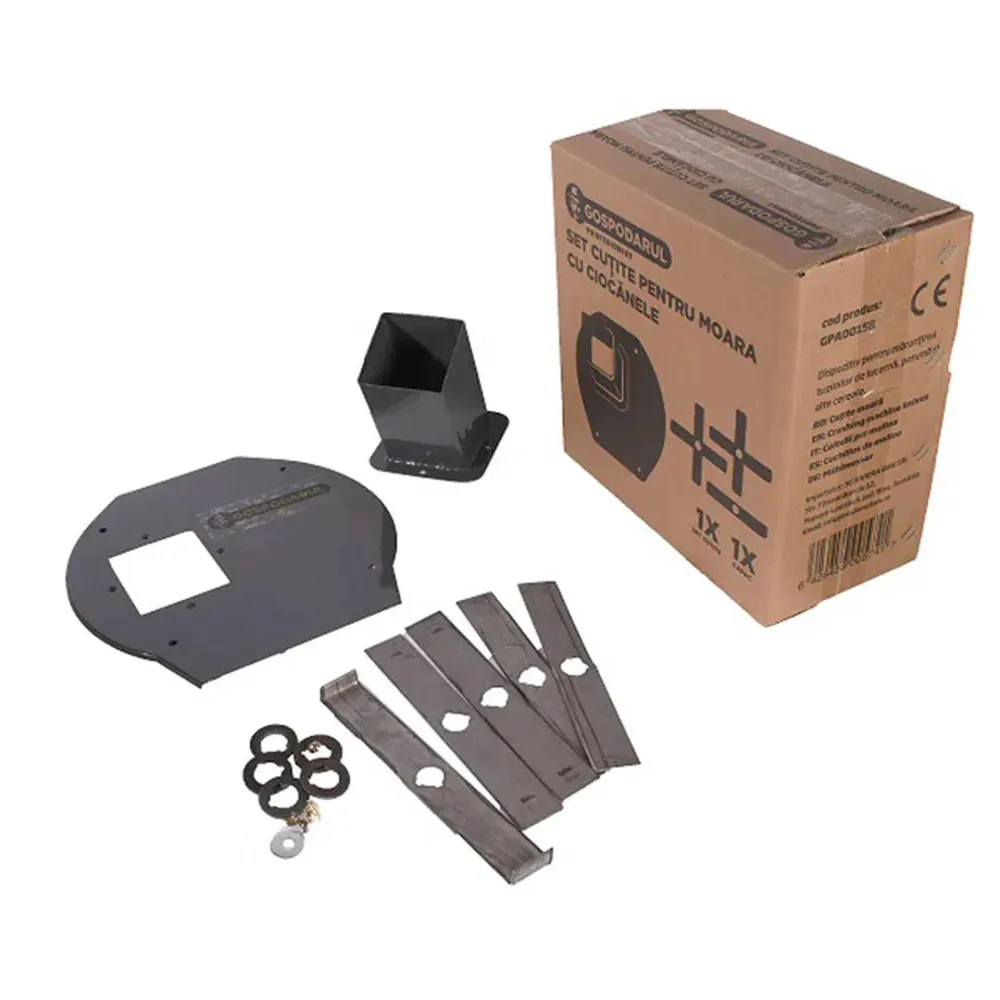 Moara pentru cereale WOLFSON - 2in1, 2700W, 100% CUPRU, 200kg/h + accesoriu furaje