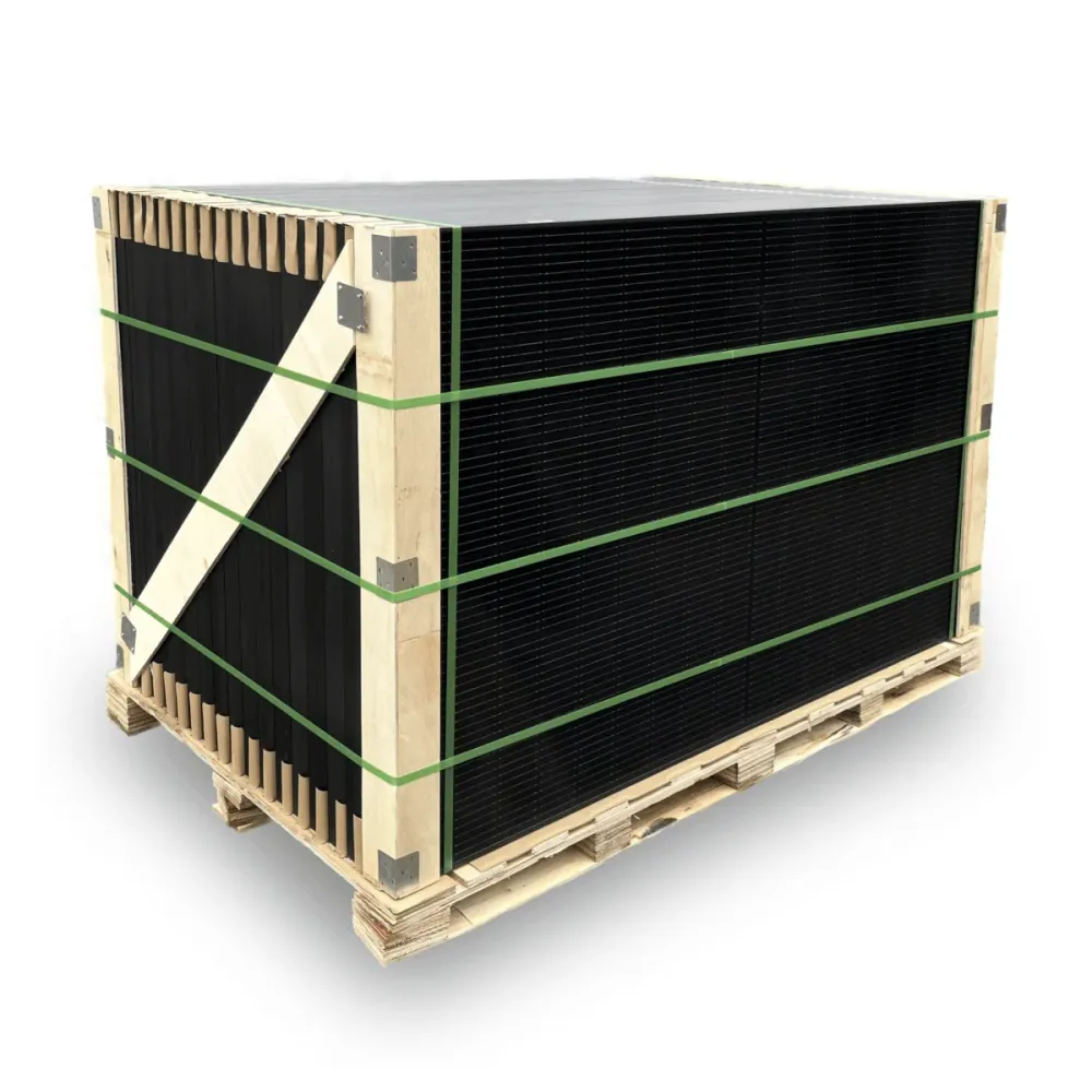 Gama de module fotovoltaice Trina Solar Vertex S+ 440W bifacial sticla-sticla Full Black 36 bucati