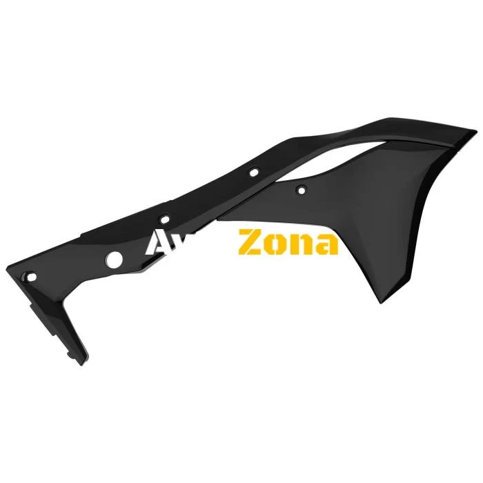 Acoperitoare din plastic pentru radiator Polisport Kawasaki KX250F - 2017-21 Negru