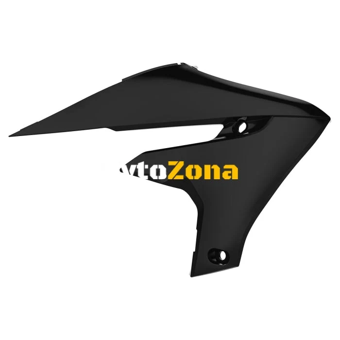 Acoperitoare din plastic pentru radiator Polisport Yamaha YZ450F - 2018-21 Negru
