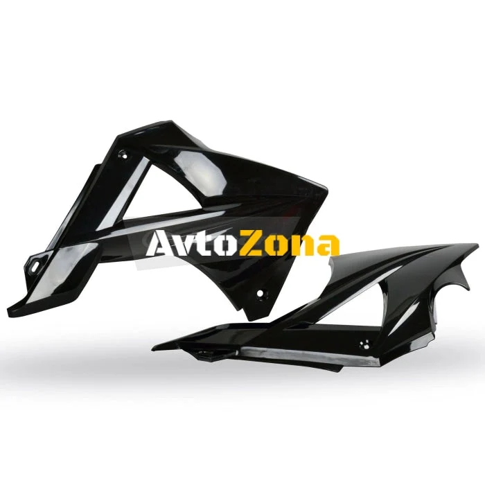 Acoperitoare radiator din plastic Polisport GAS GAS EC/EC-E 2018-20 Negru
