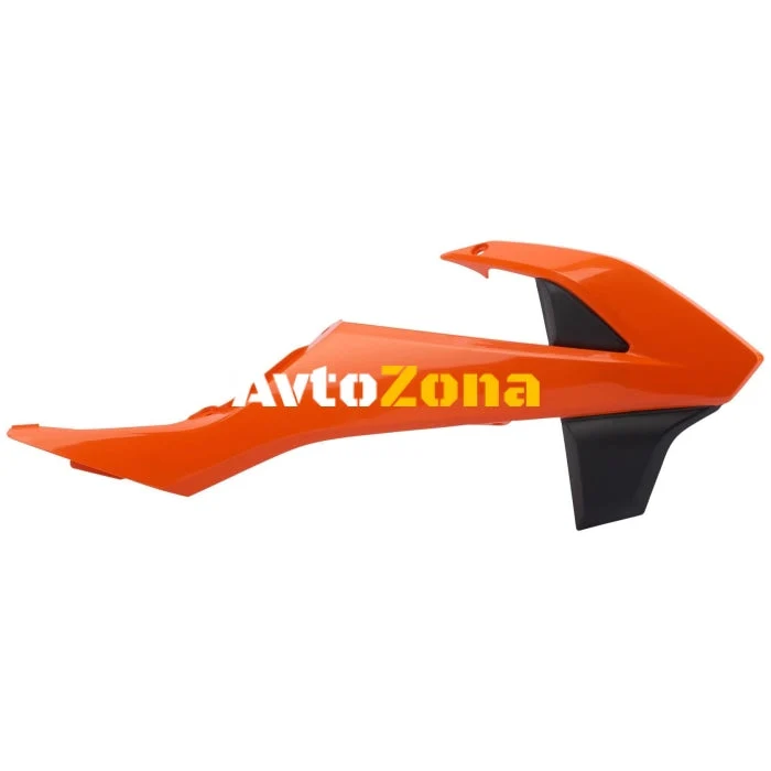 Acoperitoare radiator din plastic Polisport KTM SX/SX-F/EXC/EXC-F/XC/XC-F Orange/Negru Culoare OEM