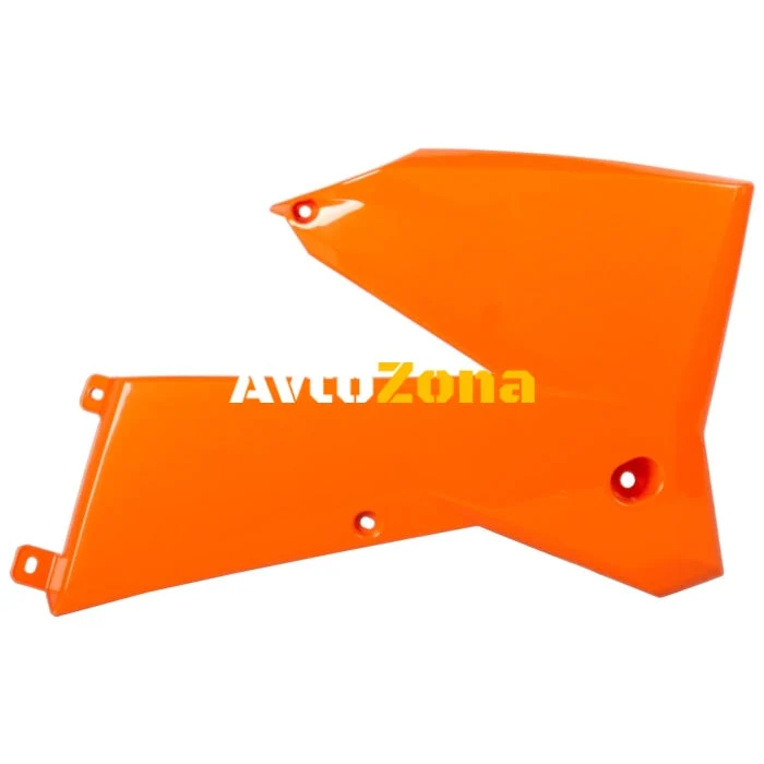 Acoperitoare radiator din plastic Polisport KTM SX / SX-F / EXC / EXC-F /XC / XC-F / MXC KTM Orange OEM Color