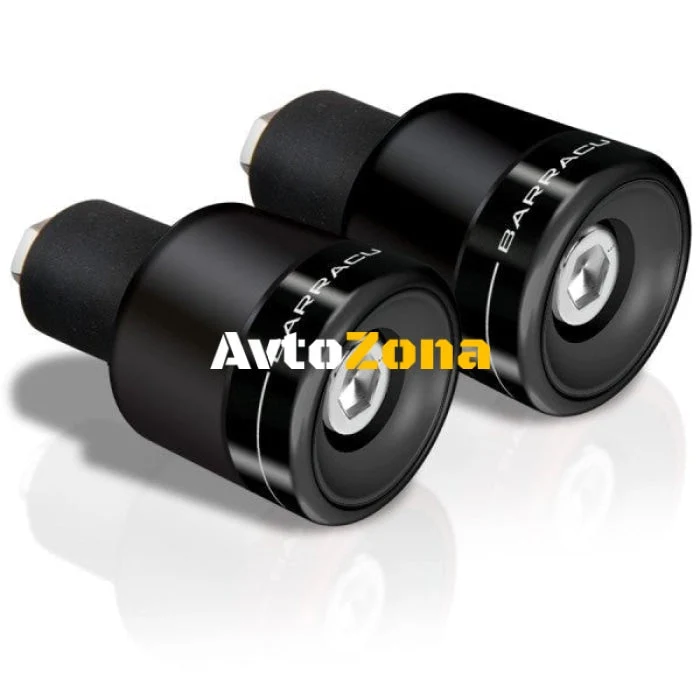 BARRACUDA BAR ENDS B-LUX BLACK 17mm balancer