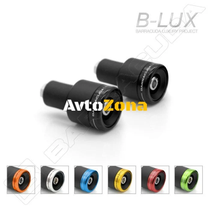 BARRACUDA BAR ENDS B-LUX SILVER 17mm balancer