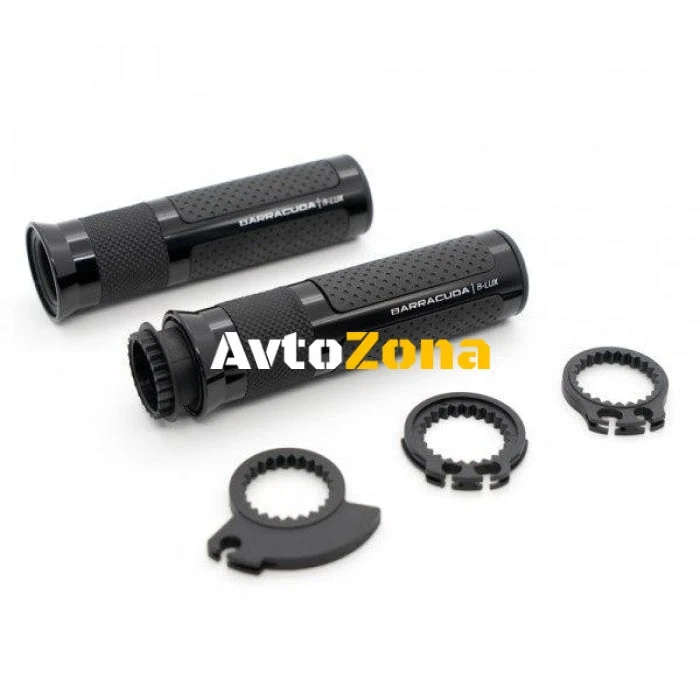 BARRACUDA B-LUX RACING GRIPS NEGRU