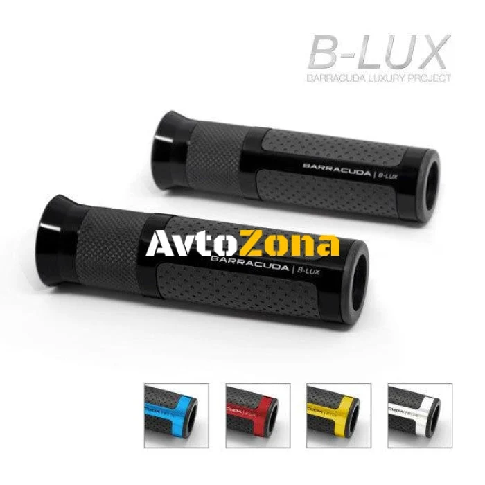 BARRACUDA B-LUX RACING GRIPS ROȘU