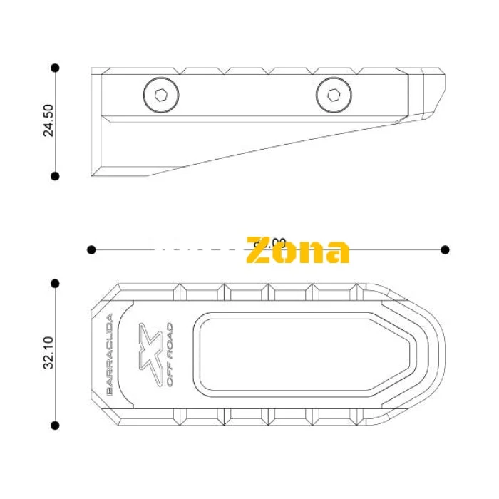 BARRACUDA ROȘU PAȘI OFFROAD