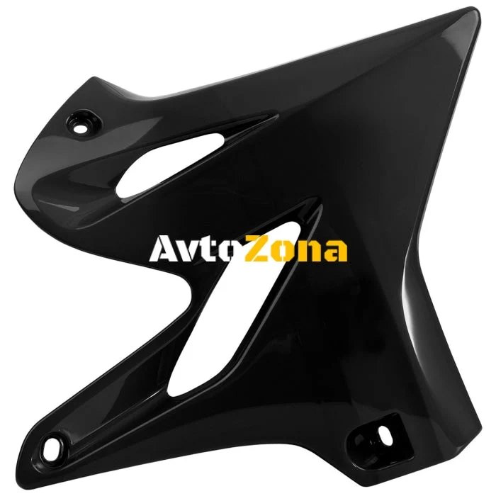 Capac radiator din plastic Polisport Yamaha YZ250F/YZ450F - 2006-09 NEGRU