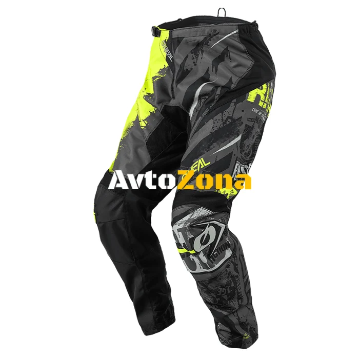 Copii Motocross Breech O'NEAL ELEMENT RIDE BLACK/NEON YELLOW