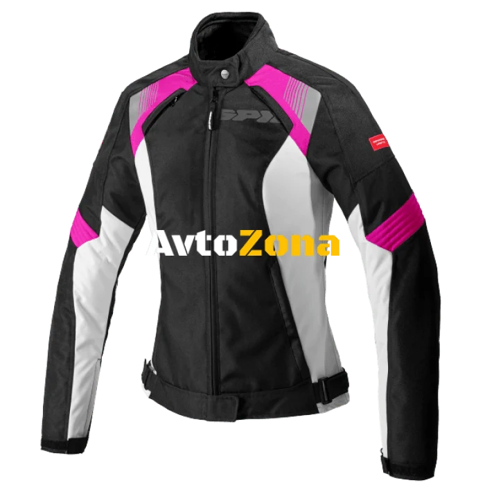 Damsko moto yake SPIDI FLASH EVO BLACK/FUCHSIA