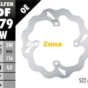 Disc de frână spate Galfer WAVE FIXED 240x4mm DF179W