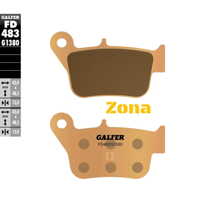 Galfer SINTERED SCOOTER FD483G1380 plăcuțe spate pentru motociclete