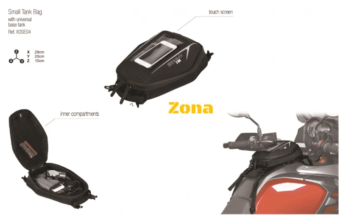 Geantă rezervor motocicletă SHAD E04