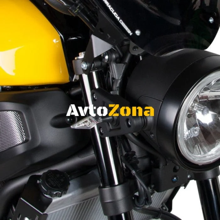 Indicatoare de direcție LED pentru motociclete BARRACUDA X-LED B-LUX BLACK