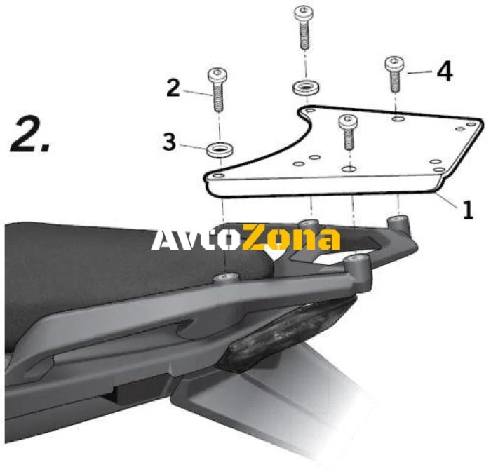 Kit de montare în valiză SHAD D0ML10ST