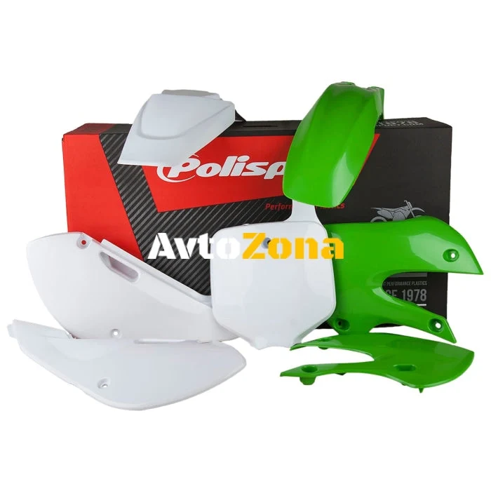 Kit Polisport MX pentru Kawasaki KX65 - 2000-21 Culoare OEM 13-15