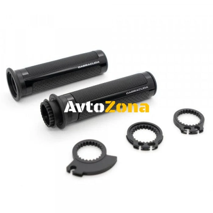 Mânere motocicletă BARRACUDA GRIPS RACING RED