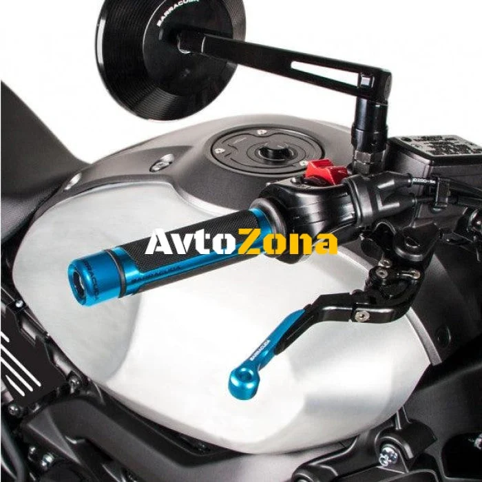 Mânere motocicletă BARRACUDA GRIPS RACING RED