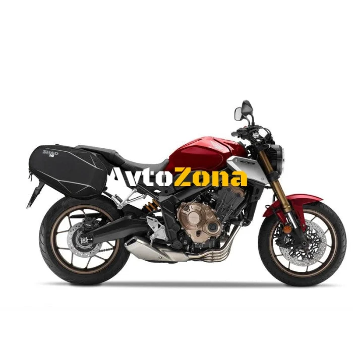 Montaj complet SHAD pe motocicleta H0CR61SE