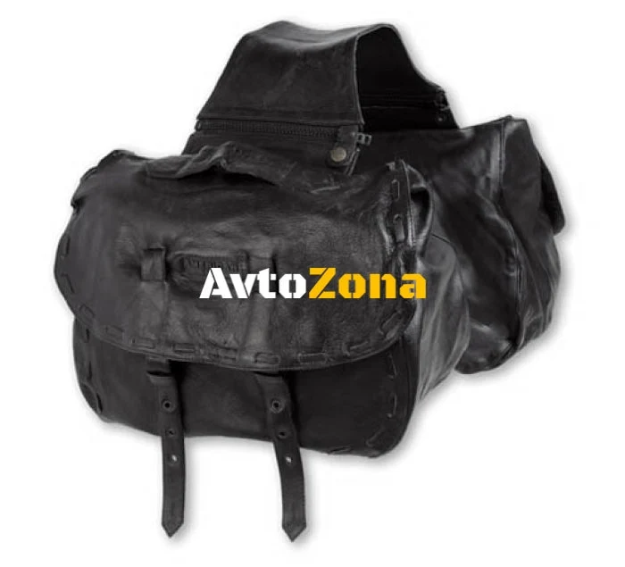 Ș motociclete din piele -PRO CHOPPER BLACK