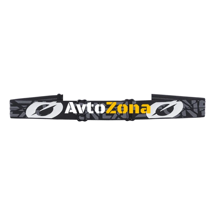 Motocross Clean B-20 STRAIN V.22 BLACK/WHITE-SILVER MIRROR