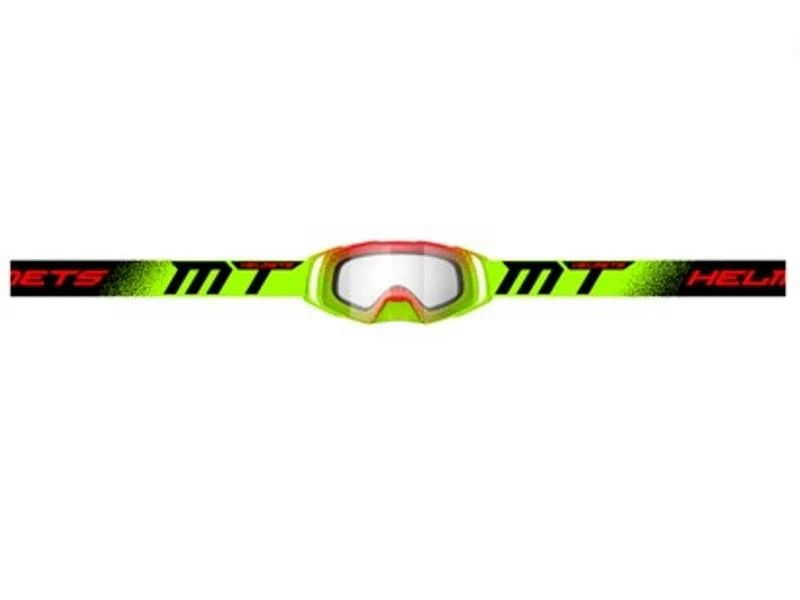 Motocross ochelari de protecție MT EVO LIFE FLUOR YELLOW