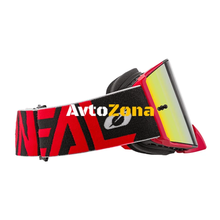 Ochelari Motocross O`NEAL B-30 BOLD BLACK/RED - RADIUM