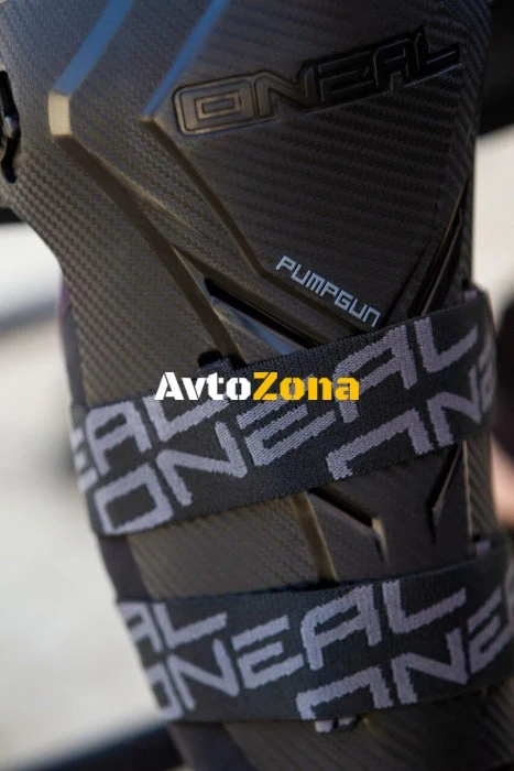 O'NEAL PUMPGUN MX Carbon Look genunchi Shin Splints