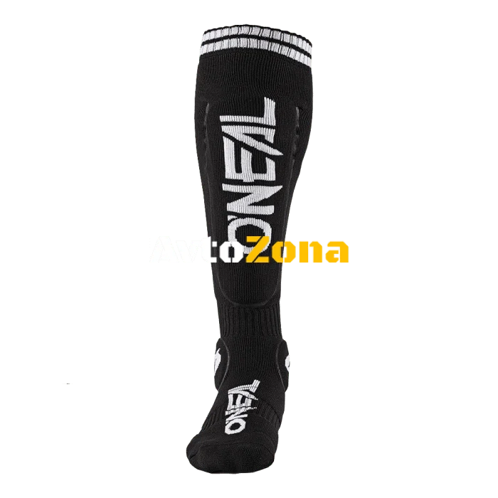 Șosete pentru biciclete cu protector BLACK MTB