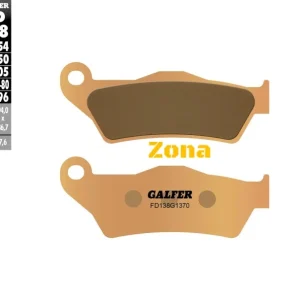 Plăcuțe față pentru motociclete Galfer SINTERED COMPOUND FD138G1370