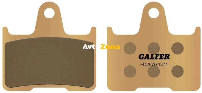 Plăcuțe spate pentru motociclete Galfer SINTERED COMPOUND FD267G1371