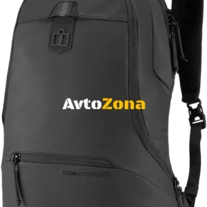 Rucsac pentru motociclete ICON CROSSWALK BACKPACK - BLACK