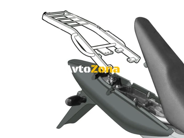 SHAD H0CB24ST kit de montare în valiză