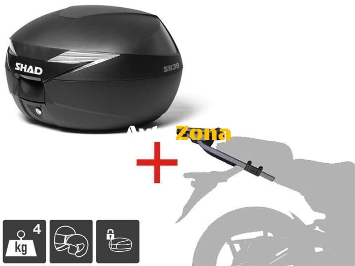 SHAD S0SV68ST kit de montare în valiză