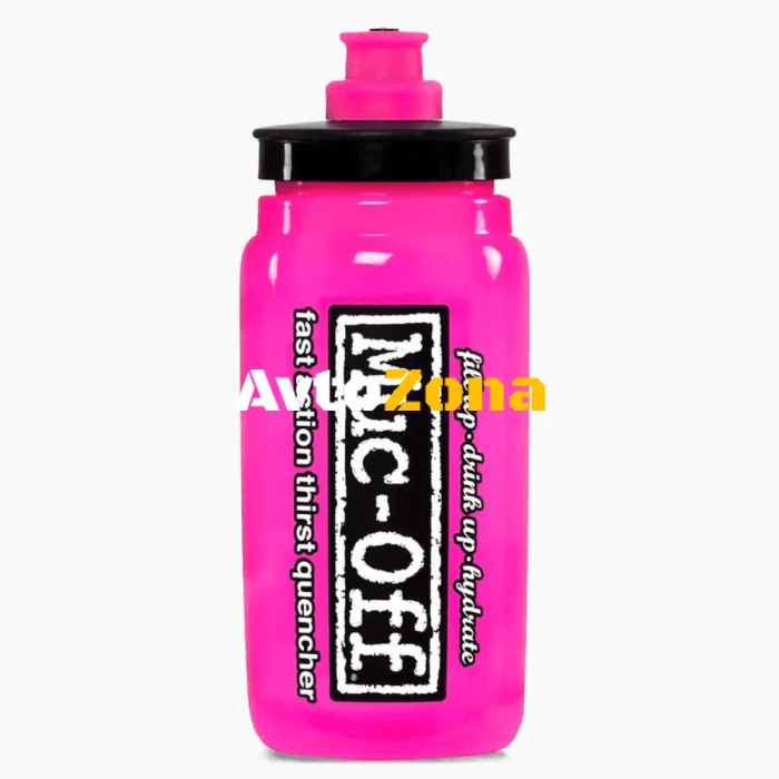 Sticlă de apă Muc-Off x Elite Fly - Roz 750 ml