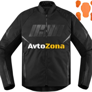Textile moto ICON HOOLIGAN BLACK