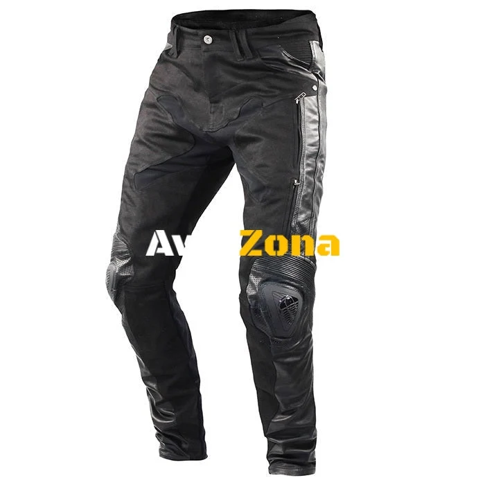 TRILOBITE 1963 FUELLER COMBO BLACK Pantaloni de motocicletă
