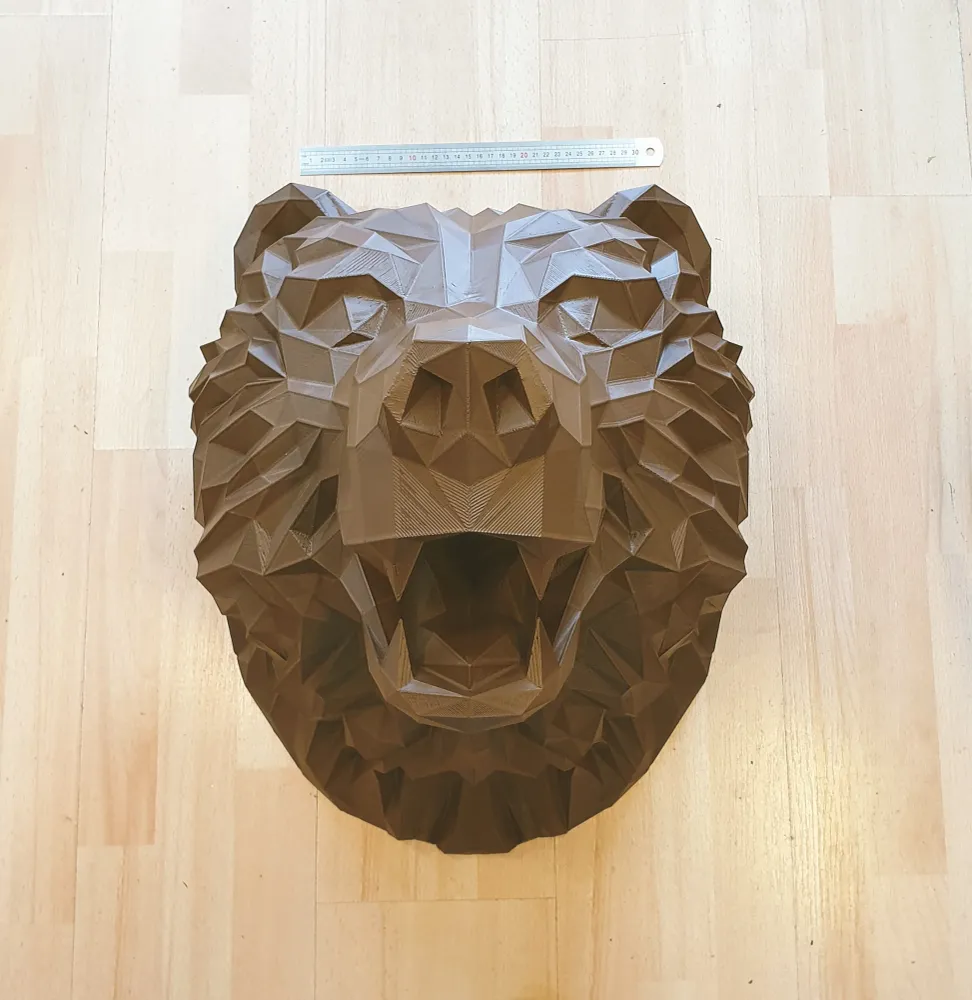 Cap urs printat 3D