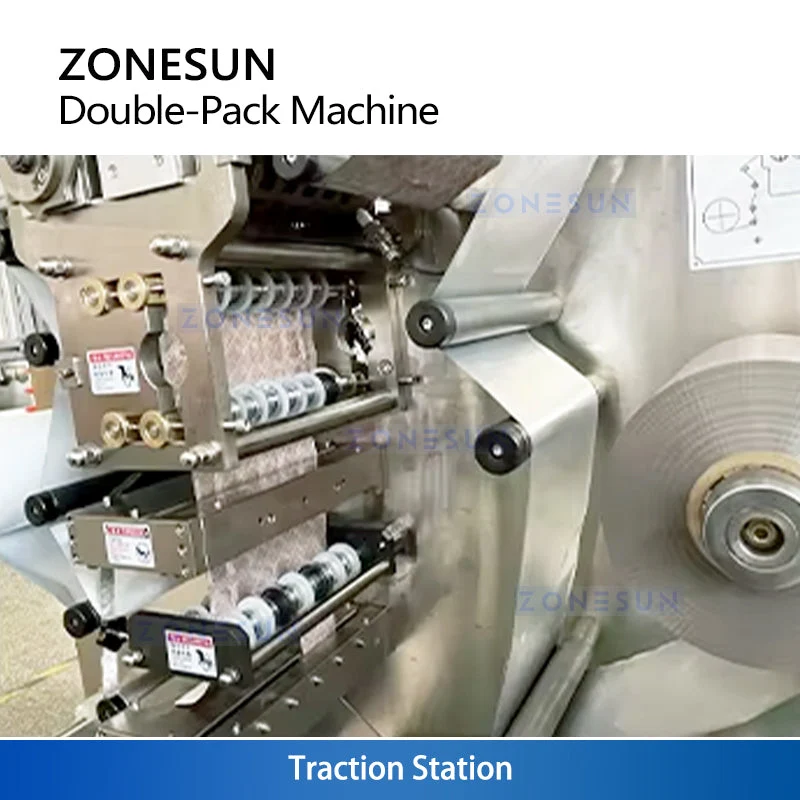 ZONESUN ZS-DPP180H Aluminum Blister Strip Candy Wrapping Sealing Machine