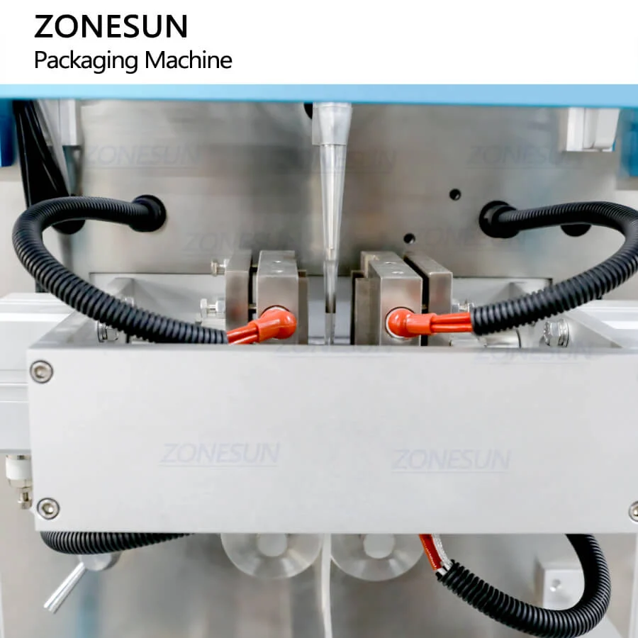 ZONESUN ZS-FS240LS VFFS VFFS PUTON POMP POMP NUTRIȚIONALE SAUCE DE MIERE SACHET SECHET PASTE