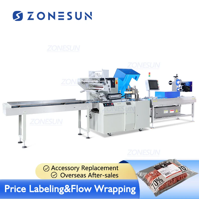 Zonesun ZS-ZBTB1 automat cu fructe de mare cu fructe de mare legume Calculare în timp real Imprimare Cântărire Pricer cu r...