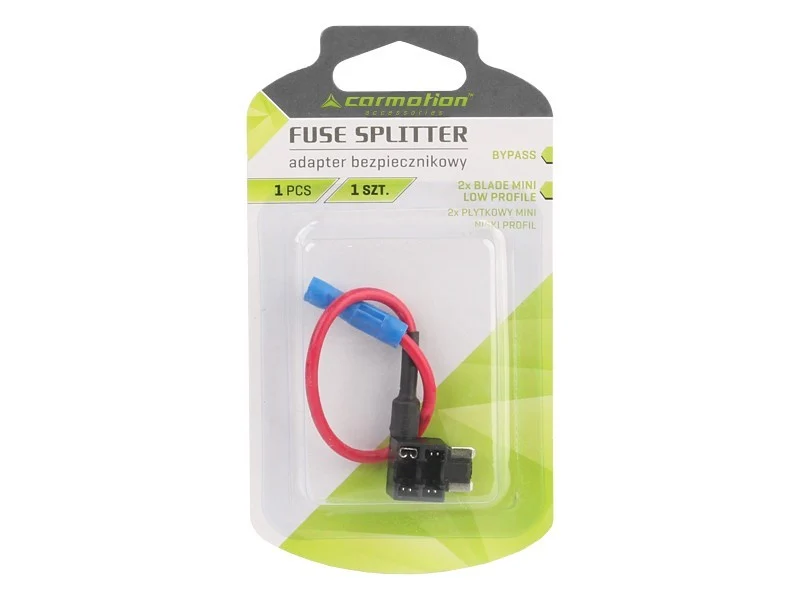 MINI LOW PROFILE distribuitor de siguranțe x 2 / BYPASS /