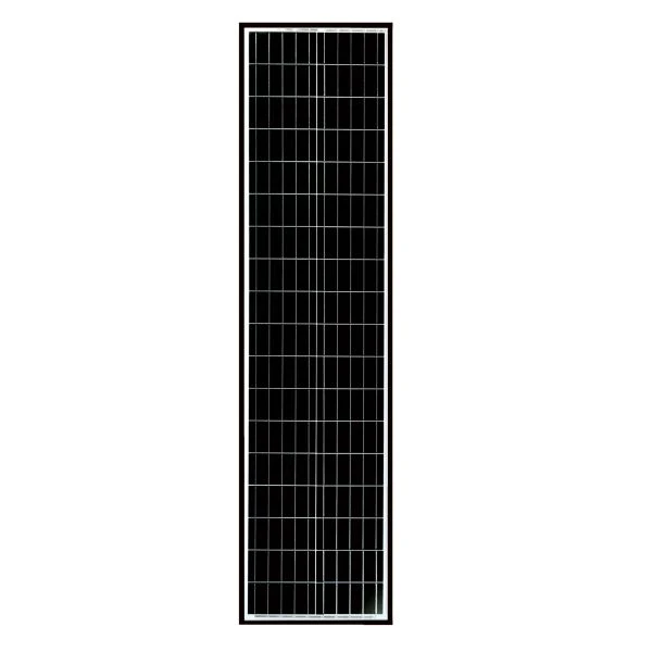 Panou solar monocristalin, ingust, 100W, 400 x 1410 mm, seria Ecolux HV, SOLARA