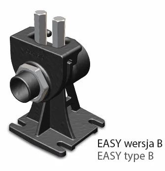 Easy B E1.2 Picior de cuplare - G1� " - Două ghiduri