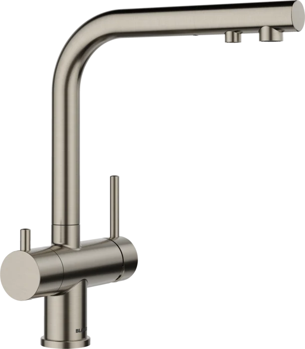 Baterie bucătărie Blanco FONTAS II Filter – satin platinum HD