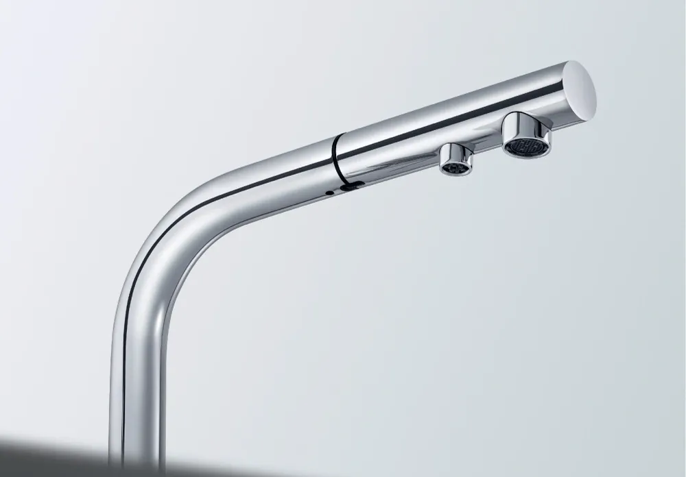 Baterie bucătărie Blanco FONTAS-S II Filter – satin platinum HD