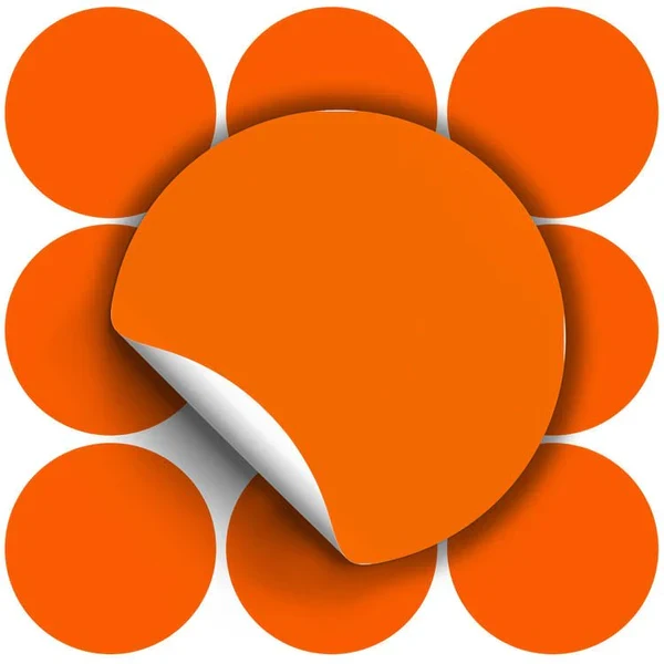 Stickere ORANGE 10pcs.